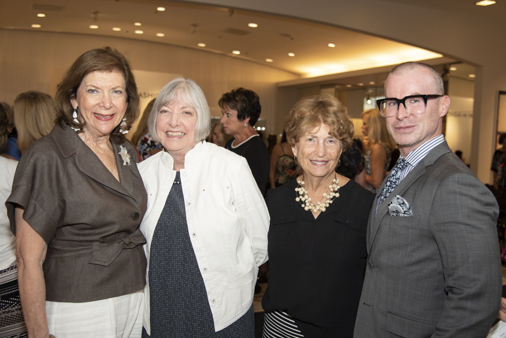 Phyllis Langsdorf, Joni Karandjeff, Suzie Nall, Justin Trabert